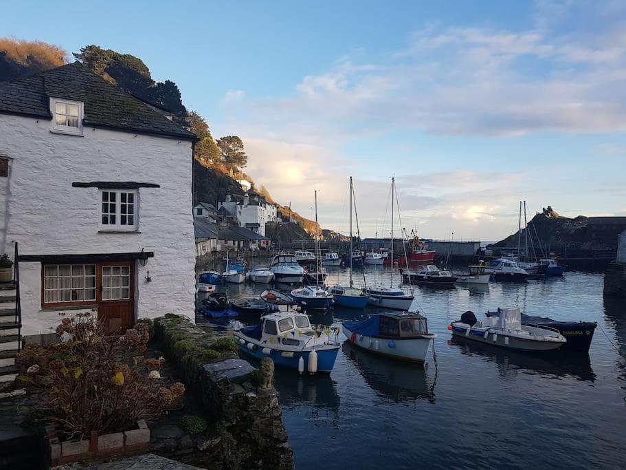 Bijou Coastal Apartment In Polperro With Hot Tub Onsite Parking Downhill Walk To Village Luaran gambar
