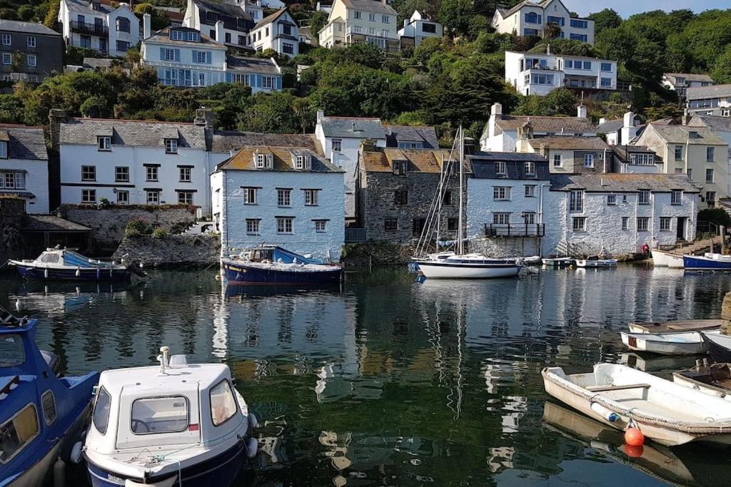 Bijou Coastal Apartment In Polperro With Hot Tub Onsite Parking Downhill Walk To Village Luaran gambar